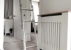 -Aid me out, I got stuck. -We need to make this aperture larger... -Yes sure, await, what???? Aaaaahh