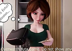 Cass Hamada drilled by futanari Tracer / Overwatch x Large Hero crossover