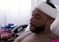 Hunk doctor Michael Roman tight asshole screwed by Jaxx bcc