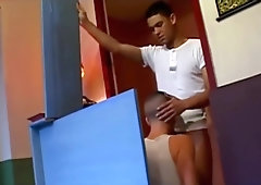 Hot Boys At Hotel Reception 1199