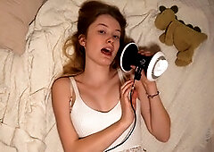 Asmr ear licking, asmr roleplay, asmr audio