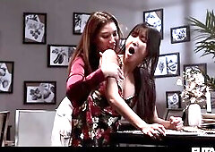 Oriental Hottie Emiri Momota FUTANARI DRILLED In Public By Layla Scarlett - Cuties With Cocks In Sexy Cum Fest