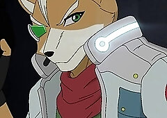 Star Suit Fox (Original) HYPER COCK, ASS GROWTH, GAY FURRY