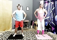 ABSOLUTELY 80s XXX: Aerobics & Anal With Hot T-GIRL Pt two