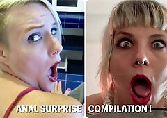 Mother I'd Like To Fuck Anal Surprise Compilation with Cumshots
