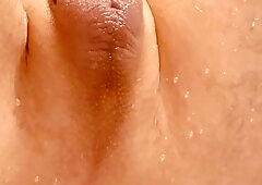 Enema ass cleaning amature