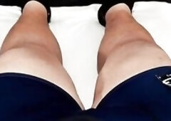 I caught my wife using a toy to masturbate 'cuz my schlong is tiny, but that babe sucks it nicely and likes my cum