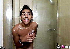 Mulatta playgirl screws other studs to spite her sexless BF