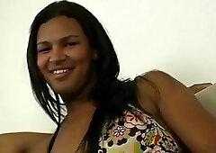 Big ass tranny slut spreads her legs for intense drilling