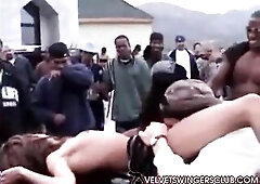 Velvet Swingers Club Ebony street carnival fuckfest