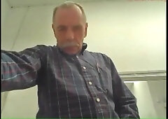 Old guy masturating 2