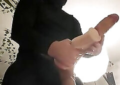 Big Thick Cock fucks a Toy and Cums Multiple Times