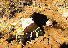 Butthole whipping & rough ass pumping for piss drinking MOMMY outdoors