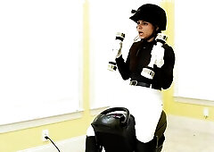 Pony Rider Machine Training for Misty Addams
