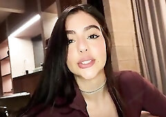 Should I get this messenger to put his large cock in me for a episode? - Iris Rodriguez & Danner Mendez