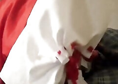 Reimu Cosplay Crossdresser Touhou