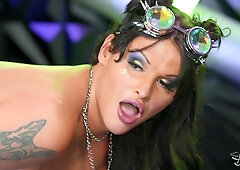 Lustful tranny memorable porn scene