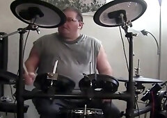 Horny Mature Italian Drummer