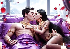 Constricted close shots of an amateur Oriental pair locked in hardcore sex. Unfathomable penetration, grinding thighs and intensive facial expressions