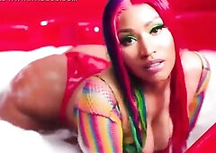 Nicki Manaj - TROLLZ - Sexy Moments - Tit juggle ass shake.