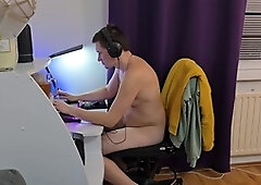 Solo video featuring hairy guy Fap_man93 getting undressed