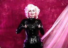 Latex Rubber Fetish with Food Fetisch and Ribald Talk Cuckold Fantasies Full Movie 4k