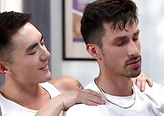 Gay jerking off, bj, eating ass
