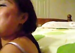 Asian Amateur Creampied on Webcam