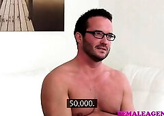 FemaleAgent Lustful man bangs foxy agent