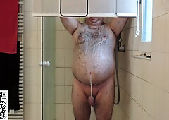 Violating in the fresh Bathroom Curtain