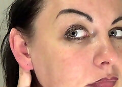 Ear fetish masturbation JOI