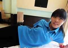 Mischievous hottie enjoys sex with a random guy