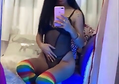 Compilation of teenager trans hookers selfie videos & fucking with clien