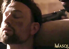 Athletic Jock Bareback Rides With Ryan Bones And Drew Dixon