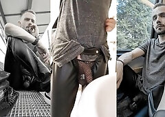 Exhibitionism, crusing, gay dick