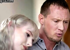 Tiny sexually excited transgender screws nympho boy in anal aperture