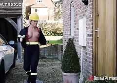 Sexy Female Firefighter With Big Natural Breasts Saves Jordi - Rebecca Jane Smythe And Jane Sexy