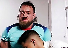 Soccer player Adam Lee  fucks Angel Santana