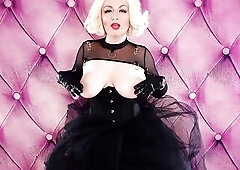 Sissy Feminization, anal training, CEI cum drinking instruction (Arya Grander) - FemDom