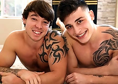 Chase Arcangel and Jeremy Barker finally get to fuck each other