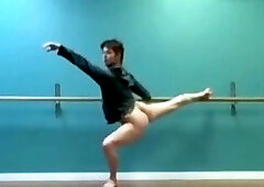 Male ballet practice (without tights!)