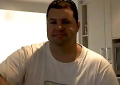 Super-Cute Australian parent gets a hj