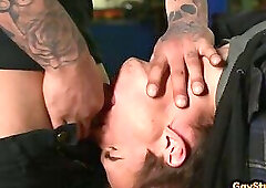 Nympho gay loves fucking hardcore in ass by nasty gay