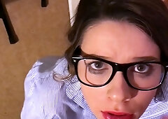 POV Handjob Blowjob cumshot compilation