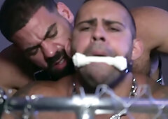 Pups - Ricky Larkin & Lorenzo Flexx rear entrance Enjoy