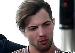 Casey Everett submits his asshole to passionate daddy DArclyte