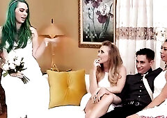 Hawt Hotties In Sizzling Group Bang