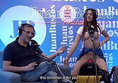 Shy young girl asks for STRONGER vibration in her vagina! Emma Falls on Juan Bustos Podcast