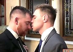 Muscle son fetish and cumshot