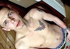 Tattooed, Lean, Young Badboy, Dirty Talk and Cum - Atreyu